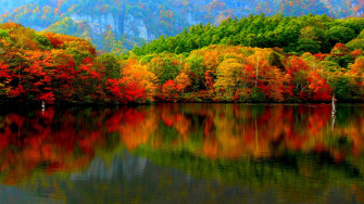 A Of Stunning Autumnal Landscape Wallpaper