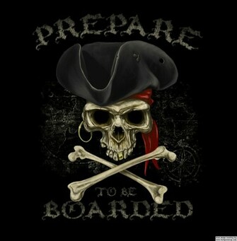 Pirate Skull Wallpaper Pin BirtHDay Cake