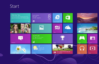 Windows Start Screen