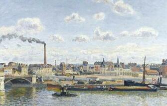 Wallpaper Picture The Urban Landscape Camille Pissarro