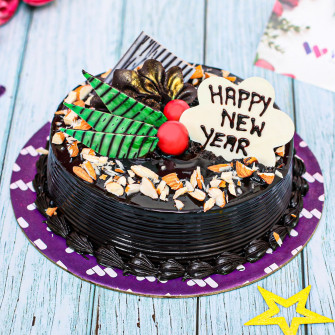 Top New Year Cake Image Amazing Collection