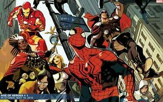 Iron Man Thor Spider Marvel Comics Wallpaper Background