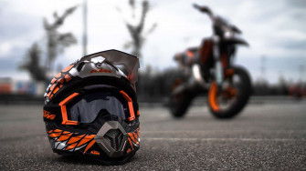 Taking The Ktm Bike For A Ride Wallpaper