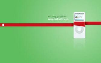 Ipod Nano Green Wallpaper Stock Photos
