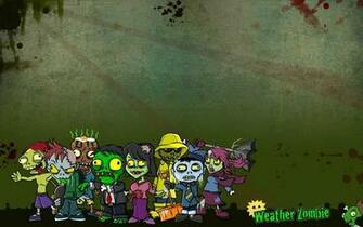 Cute Zombie Wallpaper