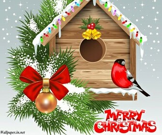 Christmas And Happy New Year HD Wallpaper