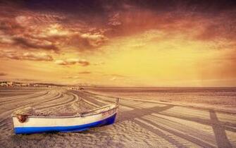 High Resolution Wallpaper Of Sea Image Beach Boat Imagebank Biz