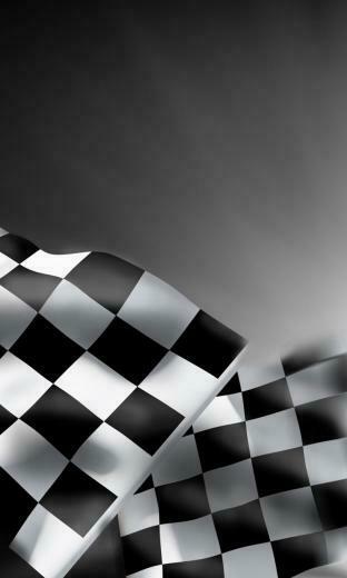 Racing Checkered Flag Wallpaper Borders