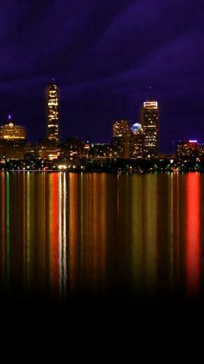 Boston iPhone Wallpaper At Night Ipod