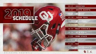 Ou Football Schedule Announced The Official Site Of