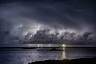 HD Lightning Storm Background Net