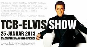 Elvis Presleys Tcb Band And Back Up Singers Tattoo Design Bild