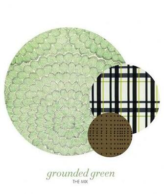 The Fabric Mix Green And Neutralsthere Comes A Yes There