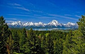 Wallpaper Parks Usa Teton Wyoming Mountain Snow