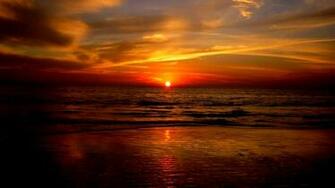 Beach Background In High Quality Ocean Sunset Pictures By Bryan