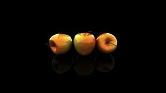 Glass Apples Wallpaper