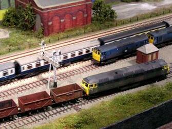 Model Railway Steam Diesel Electric Train Set Photographic