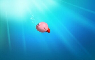 Kirby Fish Wallpaper By Vacuumninja