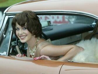 Chrysler 50th Anniversary Letter Cars Girls Looking
