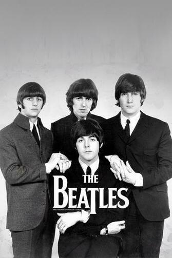 Ios7 The Beatles Posing Parallax HD iPhone iPad Wallpaper
