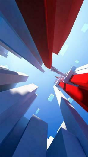 Android Wallpaper 3d Shapes Buildings Look Up Ultra Pixel Shots
