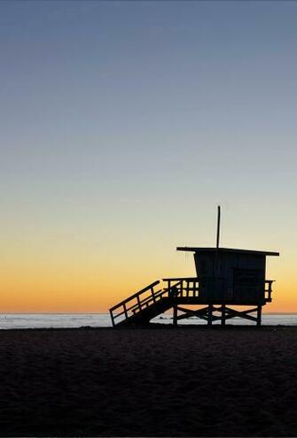 Sunset Santa Monica Wallpaper Photos