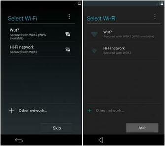 Android Kitkat Vs L A Visual Comparison