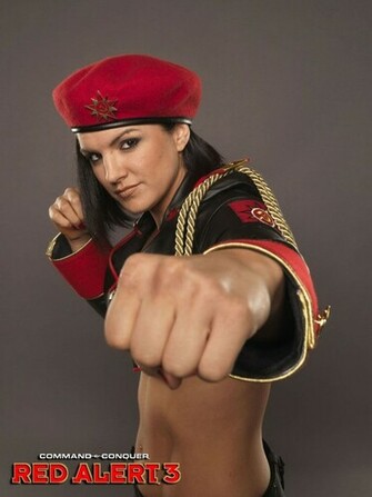 Gina Carano Command Conquer Red Alert Promoshoot Wallpaper