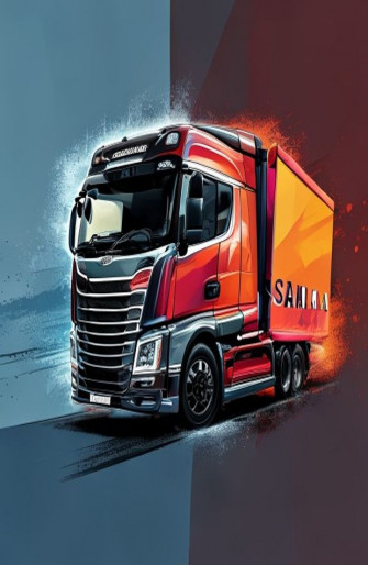 Scania V8 Logo Wallpaper