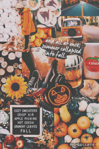Fall Asthetic Lexie iPhone Wallpaper Cute