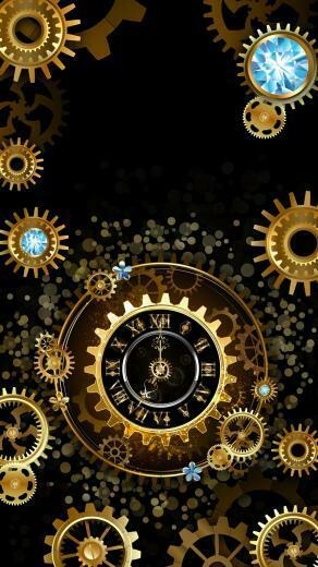 Jacquelynne Hile On Wallpaper Steampunk Clock