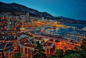 Monte Carlo At Night 4k Ultra HD Wallpaper Background Image