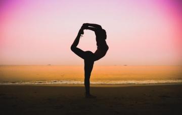 Sunset Wallpaper Gymnastics Photos