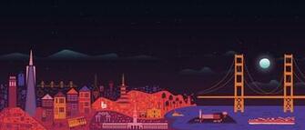 Francisco Minimalistic San Google Now Wallpaper