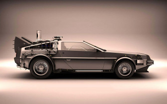 Delorean 4k Wallpaper