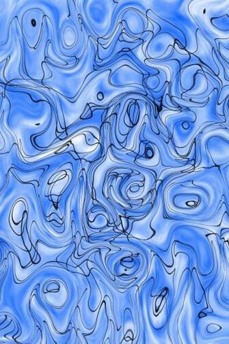 Art Blue iPhone HD Wallpaper