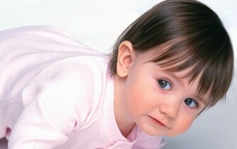 Cute Baby Wide HD Wallpaper