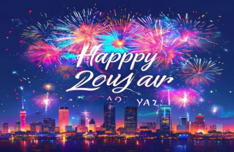 Happy New Year HD Wallpaper