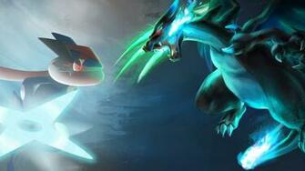 Wallpaper Pokemon Charizard Mega X