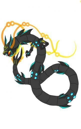Shiny Mega Rayquaza By Skybluethelynx