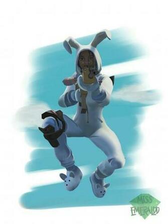Bunny Brawler By Missemeraldd Art Fan