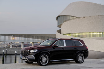 Mercedes Benz Maybach Gls Car Luxury Purple