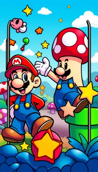 Mario Phone Wallpaper
