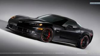 Chevrolet Corvette Z06 Centennial Edition Side In Black