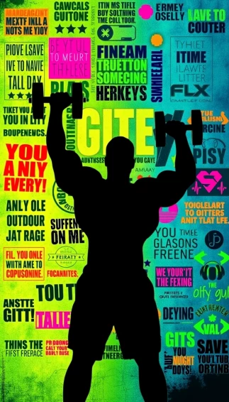 Gym Motivation Phone Wallpaper