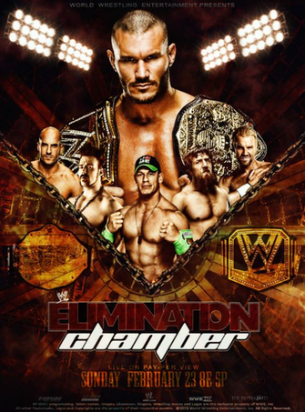 Wwe Elimination Chamber Poster By Thetrans4med On