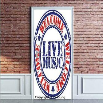 Amazon Popstar Party Door Wall Mural Wallpaper Stickers