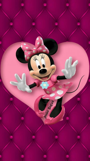 Minnie Mouse Pink Wallpaper