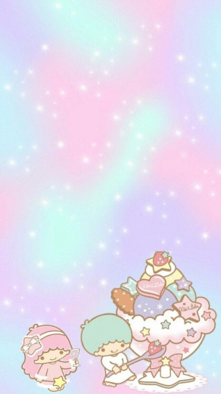 Little Twin Stars Kawaii Screensaver Phone Hello Kitty iPhone