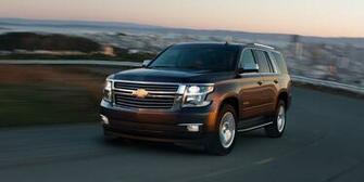Chevrolet Tahoe Black Color On Highway 4k HD Wallpaper